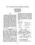 Cover page: MAGI : Analogy-based Encoding Using Regularity and Symmetry