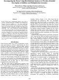 Cover page: Decomposing the Mean: Using Distributional Analyses to Provide a Detailed Description of Addition and Multiplication Latencies