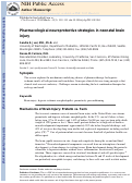 Cover page: Pharmacologic Neuroprotective Strategies in Neonatal Brain Injury