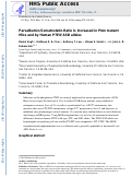 Cover page: The Parvalbumin/Somatostatin Ratio Is Increased in Pten Mutant Mice and by Human PTEN ASD Alleles