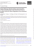 Cover page: Species Richness, Density, Activity, and Composition of Ground-dwelling Ants in the Humid Forest Zone of Southern Cameroon: Role of Vegetation Cover and Abiotic Factors