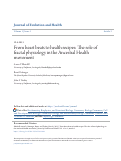 Cover page: From heart beats to health recipes: The role of fractal physiology in the Ancestral Health movement