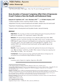 Cover page: Does Duration of Spousal Caregiving Affect Risk of Depression Onset? Evidence from the Health and Retirement Study