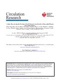 Cover page: Cardiac Myocyte-Specific Excision of the β1 Integrin Gene Results in Myocardial Fibrosis and Cardiac Failure