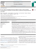 Cover page: Do you vape? Leveraging electronic health records to assess clinician documentation of electronic nicotine delivery system use among adolescents and adults