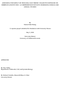 Cover page of ASSESSING THE IMPACT OF PRENATAL ELECTRONIC CIGARETTE EXPOSURE ON EMBRYOS AND FETUSES: A COMPREHENSIVE REVIEW COMPARING HUMAN AND ANIMAL STUDIES