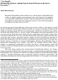 Cover page: “Vox Populi”: Machiavelli, <em>Opinione</em>, and the <em>Popolo</em>, from the <em>Principe</em> to the <em>Istorie Fiorentine</em>