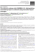 Cover page: The network makeup artist (NORMA-2.0): distinguishing annotated groups in a network using innovative layout strategies.