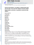 Cover page: Clinical characteristics, surveillance, treatment allocation, and outcomes of non-alcoholic fatty liver disease-related hepatocellular carcinoma: a systematic review and meta-analysis