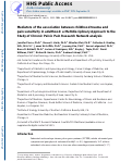 Cover page: Mediators of the association between childhood trauma and pain sensitivity in adulthood: a Multidisciplinary Approach to the Study of Chronic Pelvic Pain Research Network analysis