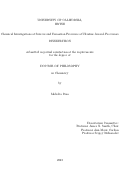 Cover page: Chemical Investigations of Sources and Formation Processes of Ultrafine Aerosol Precursors