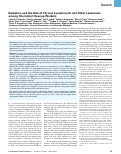 Cover page: Radiation and the risk of chronic lymphocytic and other leukemias among chornobyl cleanup workers.