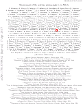 Cover page: Measurement of the Neutrino Mixing Angle θ23 in NOvA