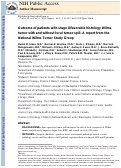 Cover page: Outcome of patients with stage II/favorable histology wilms tumor with and without local tumor spill: A report from the National Wilms Tumor Study Group