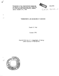 Cover page: THERMODYNAMICS AND MECHANISMS OF SINTERING