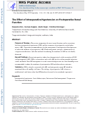 Cover page: The Effect of Intraoperative Hypotension on Postoperative Renal Function.