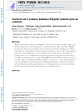 Cover page: The Molecular Signatures Database (MSigDB) hallmark gene set collection.