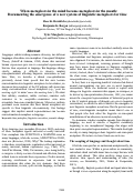 Cover page: When metaphors in the mind become metaphors in the mouth:Documenting the emergence of a new system of linguistic metaphors for time