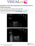 Cover page: Idiopathic Intracranial Hypertension and Optic Nerve Sheath Diameter