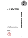 Cover page: Physical Modeling Of CO2 Sequestration