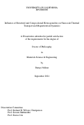 Cover page: Influence of Structural and Compositional Heterogeneities on Nanoscale Thermal Transport and Magnetization Dynamics