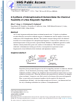 Cover page: A Synthesis of Alsmaphorazine B Demonstrates the Chemical Feasibility of a New Biogenetic Hypothesis