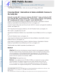 Cover page: Choosing Wisely interventions to reduce antibiotic overuse in the safety net.