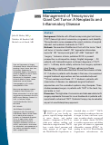 Cover page: Management of Tenosynovial Giant Cell Tumor: A Neoplastic and Inflammatory Disease