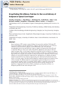 Cover page: Drug-eluting microfibrous patches for the local delivery of rolipram in spinal cord repair