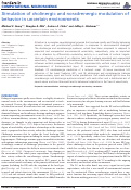 Cover page: Simulation of cholinergic and noradrenergic modulation of behavior in uncertain environments