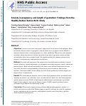 Cover page: Anxiety in Pregnancy and Length of Gestation: Findings From the Healthy Babies Before Birth Study