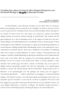 Cover page: Travelling East without Leaving the West: Diagetic Perspectives and  Occidental Privilege in Mongólia by Bernardo Carvalho