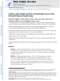 Cover page: Outdoor light at night and risk of endometrial cancer in the NIH-AARP diet and health study.