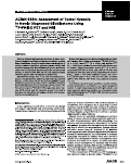 Cover page: ACRIN 6684: Assessment of Tumor Hypoxia in Newly Diagnosed Glioblastoma Using 18F-FMISO PET and MRI