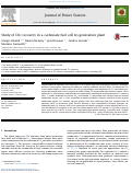 Cover page: Study of CO2 recovery in a carbonate fuel cell tri-generation plant