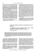 Cover page: Surface derivatization and isolation of semiconductor cluster molecules