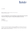 Cover page: An Active Split-Phase Control Technique for Hybrid Switched-Capacitor Converters Using Capacitor Voltage Discontinuity Detection