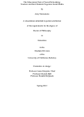 Cover page: The Educational Turn of Social Networking: Teachers and their Students Negotiate Social Media