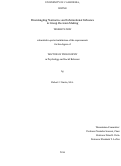 Cover page: Disentangling Normative and Informational Influence in Group Decision Making