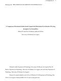 Cover page: A Comparison of Maximum-Likelihood and Asymptotically Distribution-Free Methods of Treating Incomplete Non-Normal Data