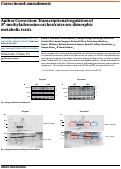 Cover page: Author Correction: Transcriptional regulation of N6-methyladenosine orchestrates sex-dimorphic metabolic traits