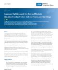 Cover page of Freeways' Splitting and Cordoning Effects in Neighborhoods of Color: Colton, Fresno, and San Diego