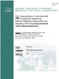 Cover page: Endosymbiosis In Statu Nascendi: Close Phylogenetic Relationship Between Obligately 
Endosymbiotic and Obligately Free-Living Polynucleobacter Strains (Betaproteobacteria)