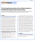 Cover page: A Tree-Ring Reconstruction of the Salinity Gradient in the Northern Estuary of San Francisco Bay