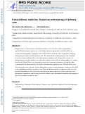 Cover page: Extra/ordinary medicine: Toward an anthropology of primary care