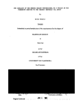 Cover page: The ideology of the mental health professional as a factor in the community service to the chronic mentally ill adult