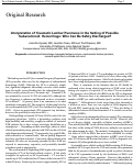 Cover page: Interpretation of Traumatic Lumbar Punctures in the Setting of Possible Subarachnoid Hemorrhage: Who Can Be Safely Discharged?