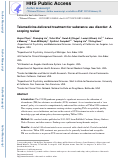 Cover page: Telemedicine-delivered treatment for substance use disorder: A scoping review.