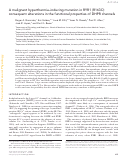 Cover page: A malignant hyperthermia–inducing mutation in RYR1 (R163C): consequent alterations in the functional properties of DHPR channels