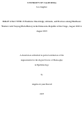 Cover page: ReKAP of the COVID-19 Pandemic: Knowledge, Attitudes, and Practices among Healthcare Workers with Varying Ebola History in the Democratic Republic of the Congo, August 2020 to August 2021